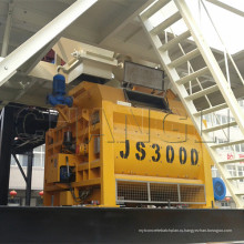 Js3000 горизонтальный двухвальный бетоносмеситель с подъемом ковша